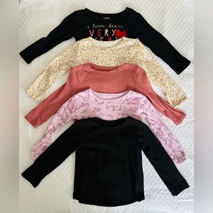2T Long Sleeve Tops - Girl